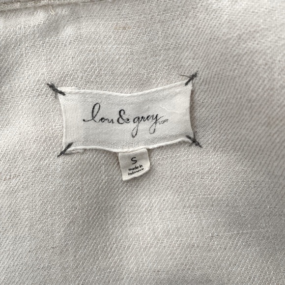 Lou & Grey Linen Open Front Jacket - Picture 11 of 13